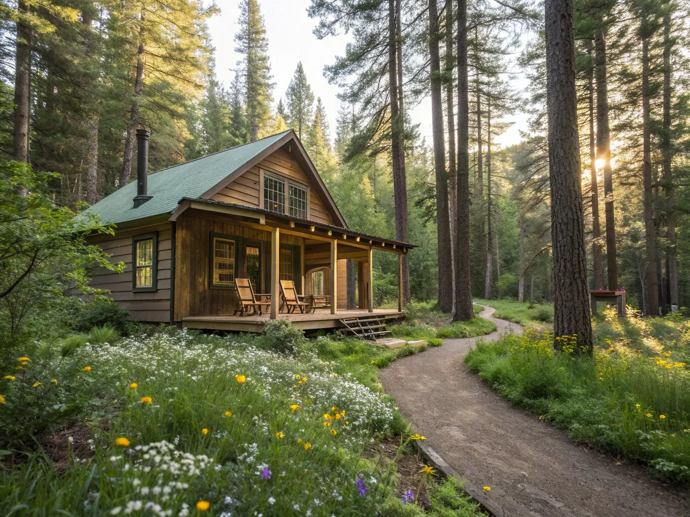 Skov retreat lokation