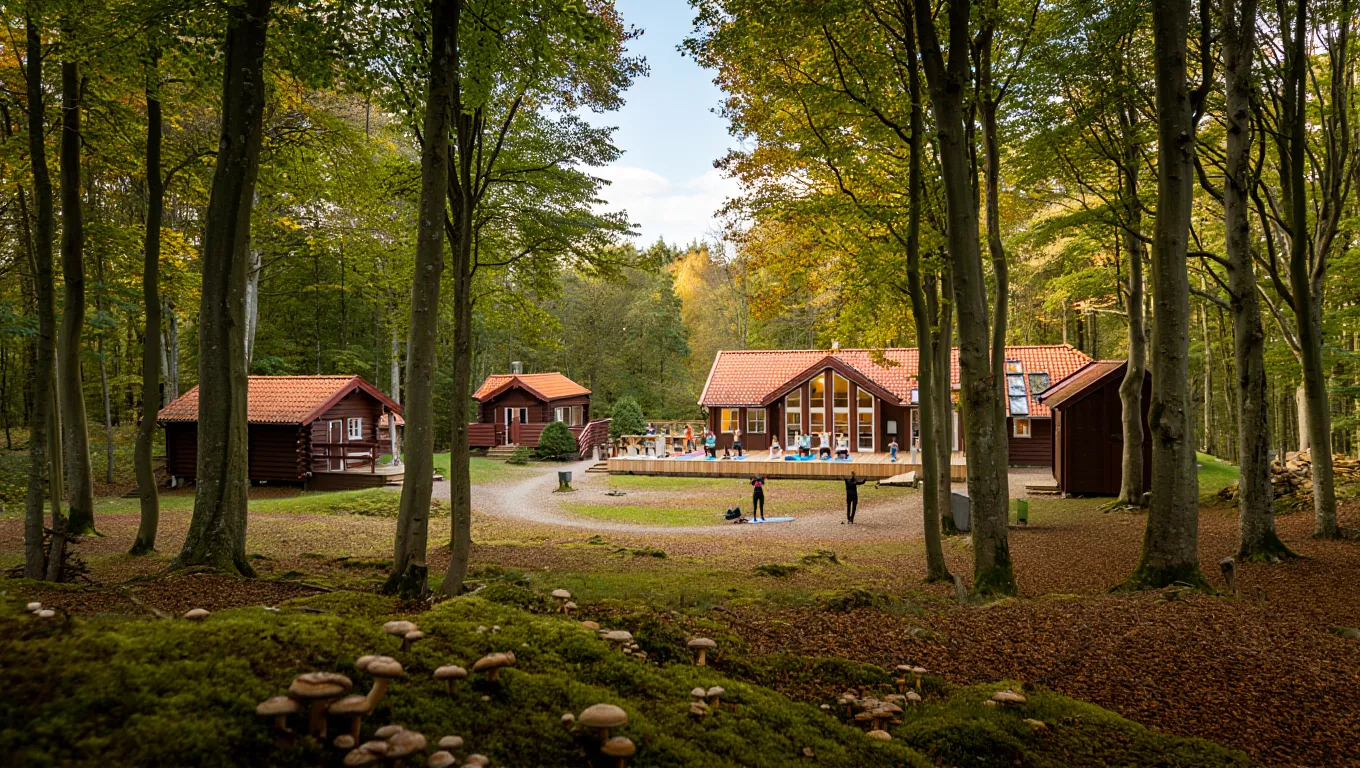 Skov retreat i Nordsjælland